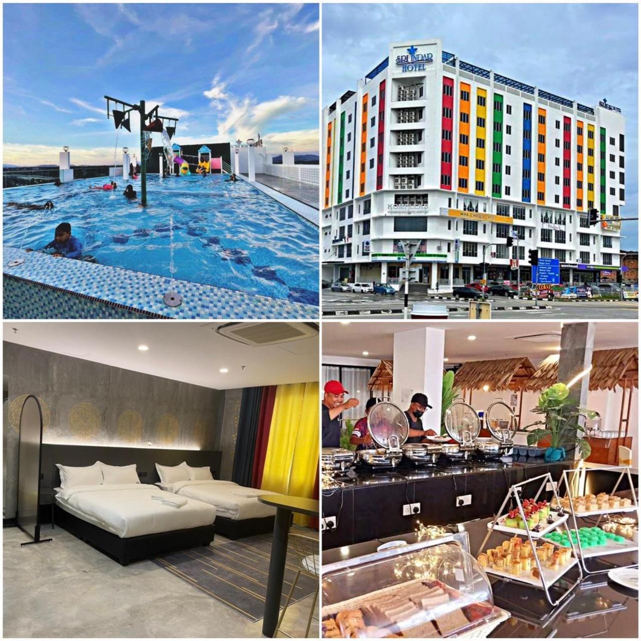 Sri Indar Hotel & Suites Parit Buntar Kültér fotó
